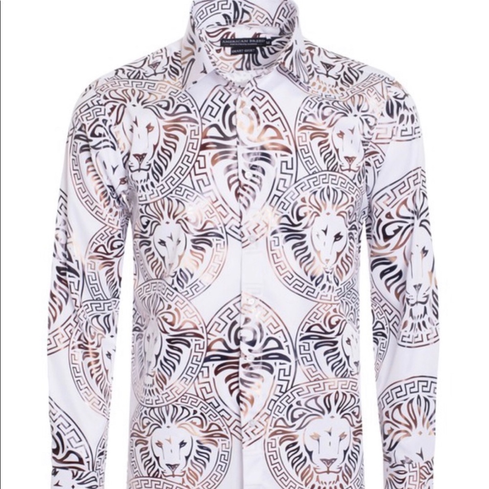 White Pavini Long Sleeve Shirt